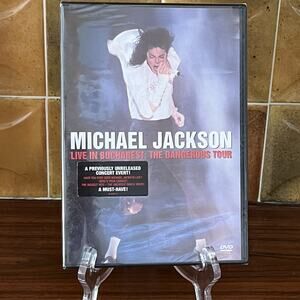 Michael Jackson Live In Bucharest: The Dangerous Tour DVD 1992 Epic Sealed